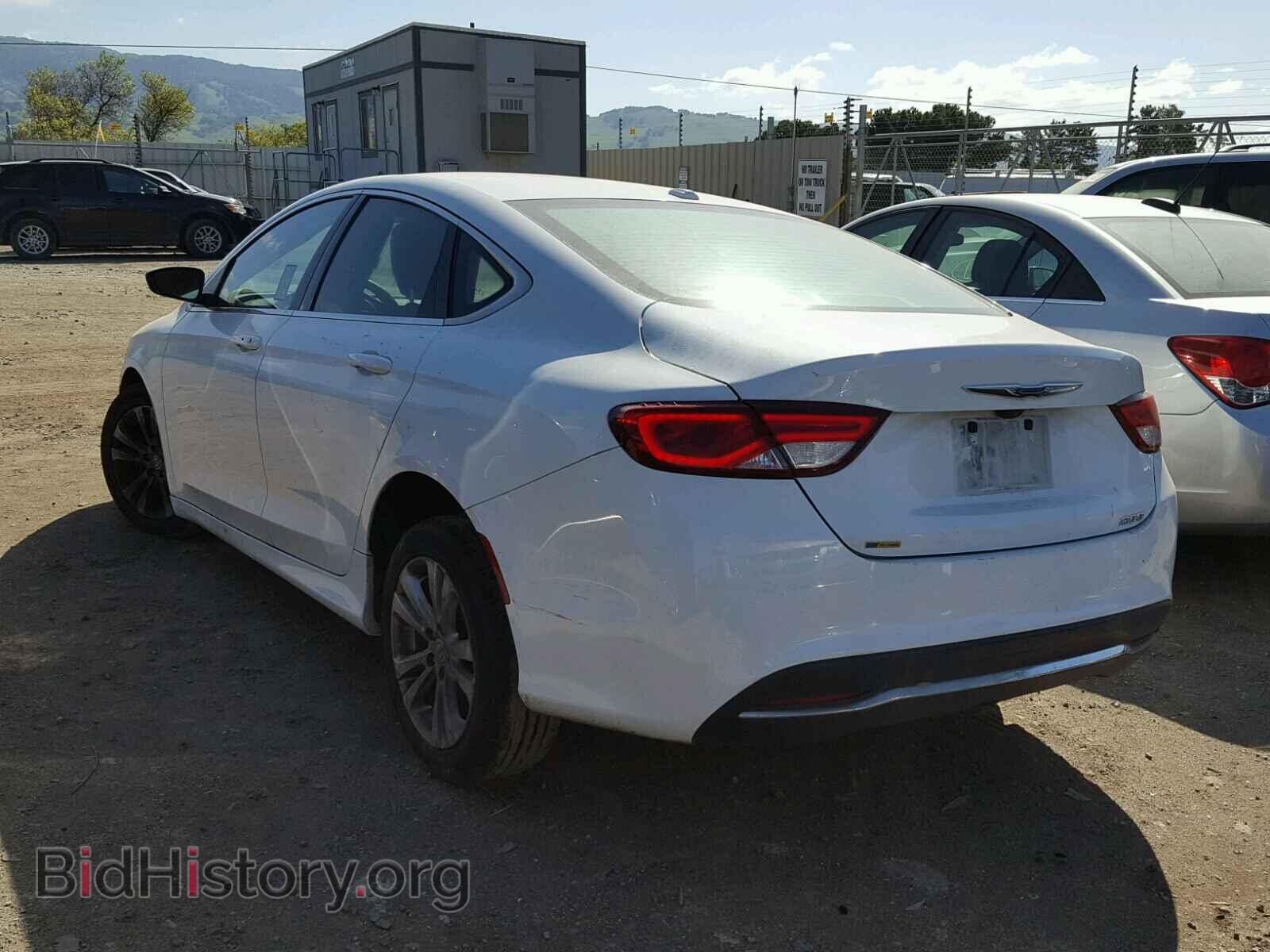 2015 CHRYSLER 200 - VIN: 1C3CCCAB1FN617056 - Фото 3