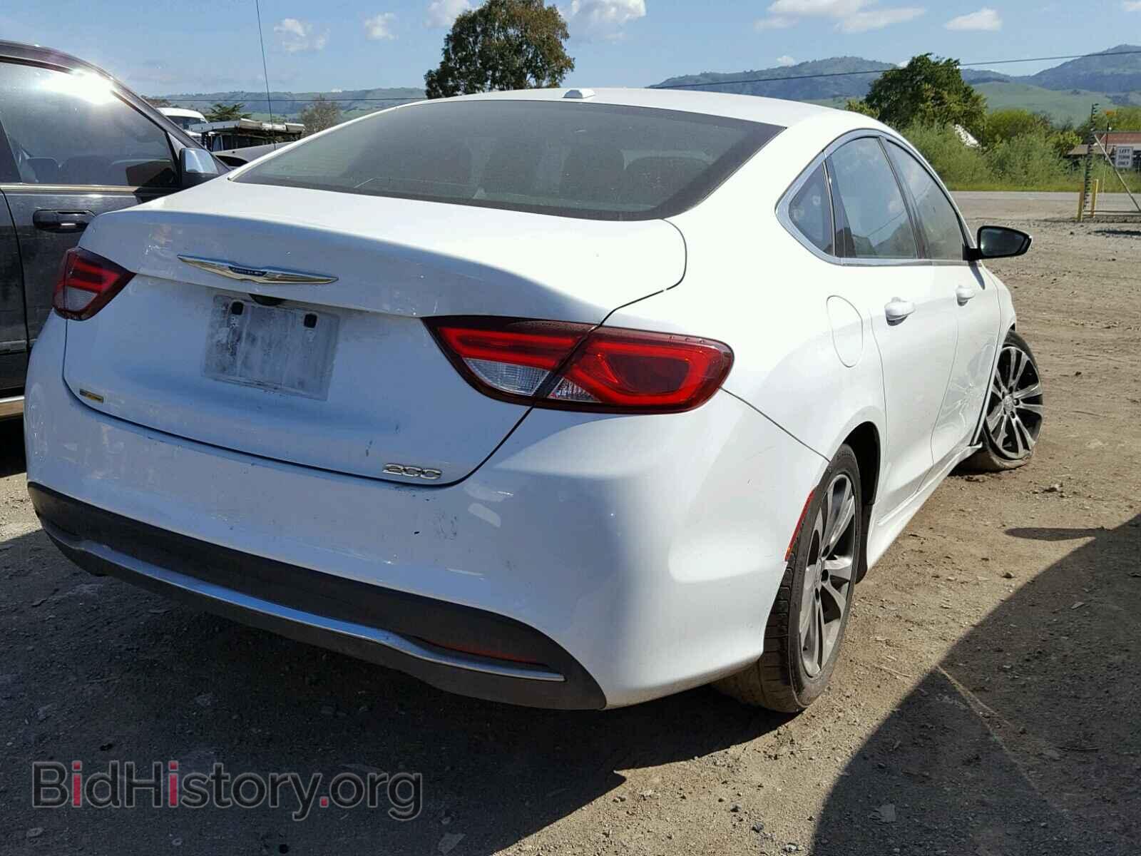 2015 CHRYSLER 200 - VIN: 1C3CCCAB1FN617056 - Фото 4