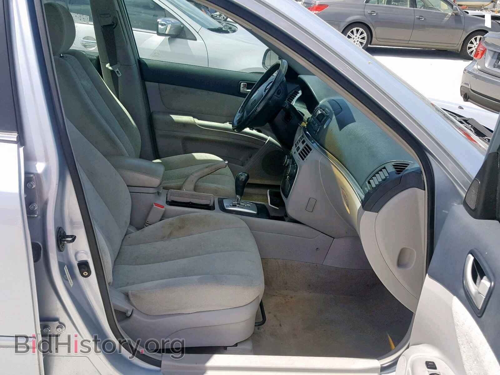 2007 HYUNDAI SONATA - VIN: 5NPEU46F17H253564 - Фото 5