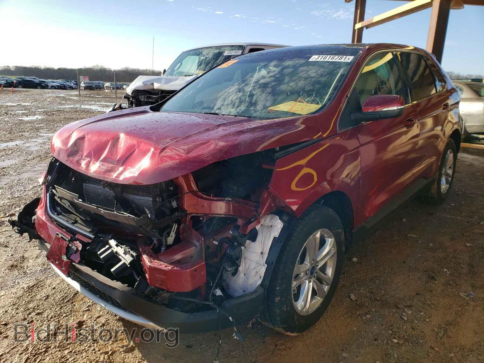 2017 FORD EDGE - VIN: 2FMPK3J89HBC01416 - Фото 2