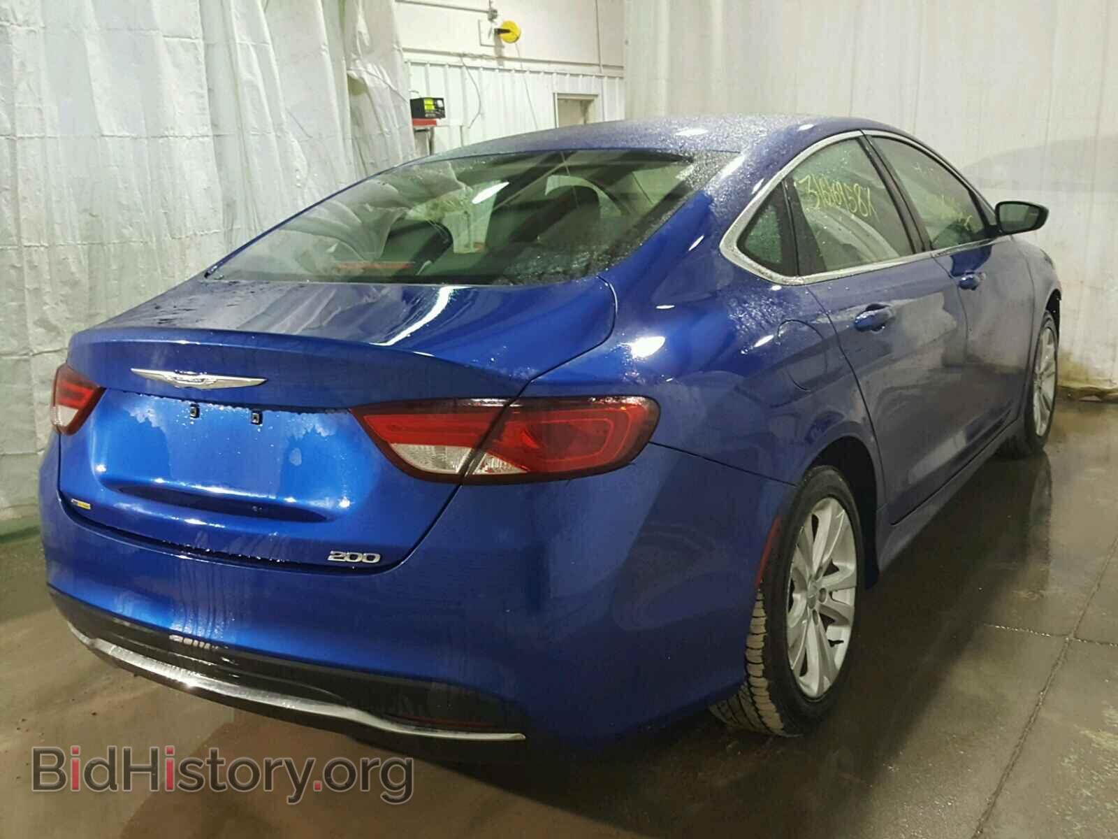 2015 CHRYSLER 200 - VIN: 1C3CCCAB3FN637258 - Фото 4