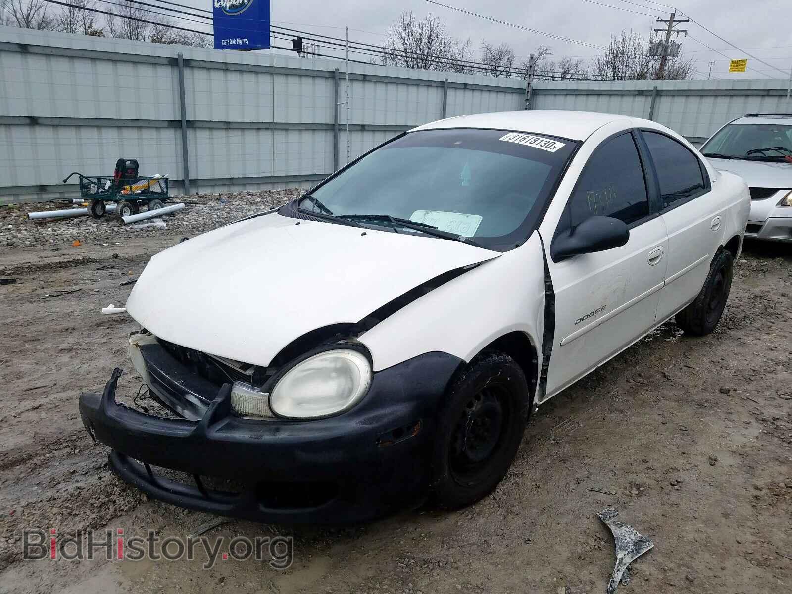 2001 DODGE NEON - VIN: 1B3ES46C91D246551 - Фото 2
