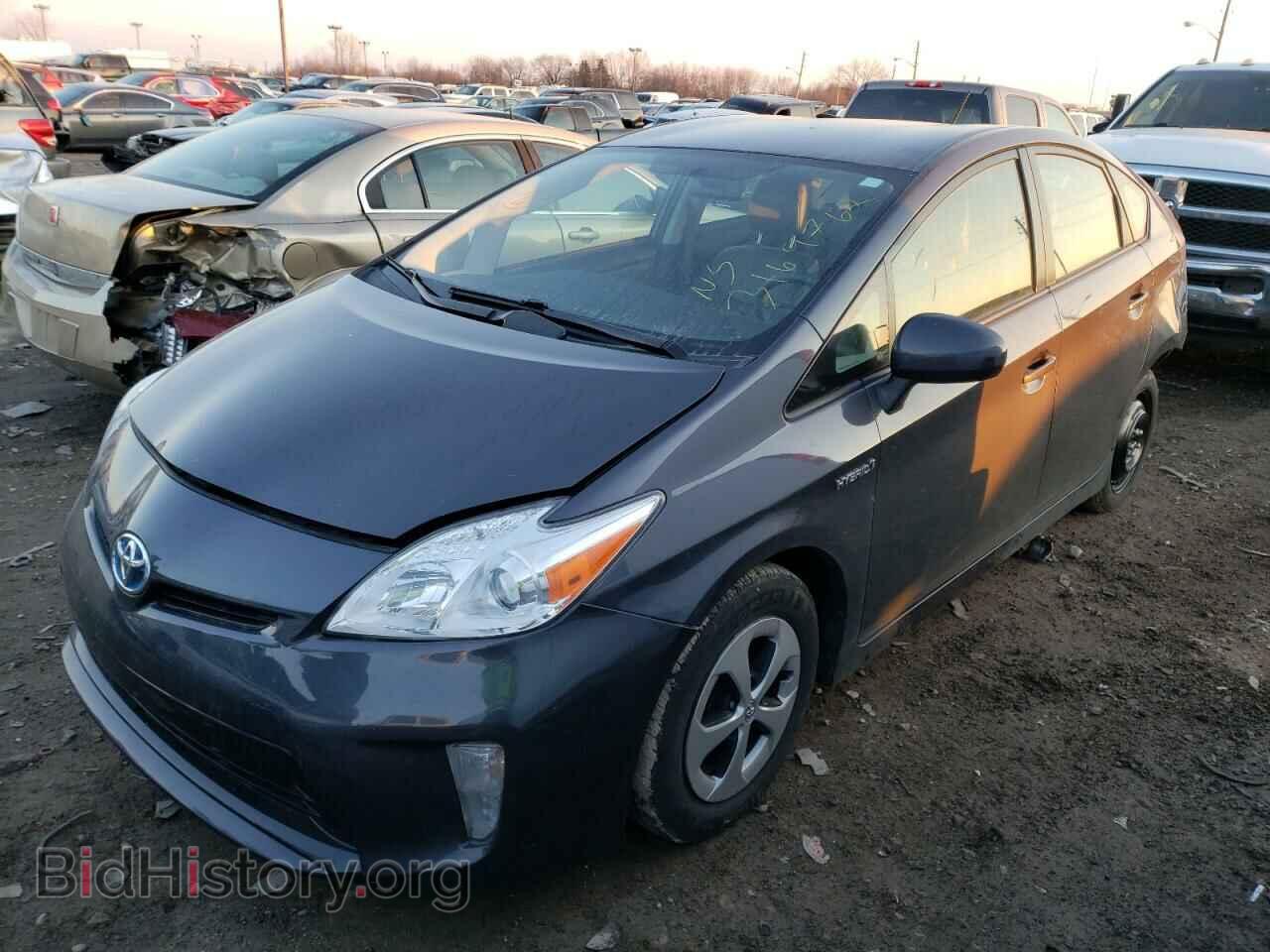 2012 TOYOTA PRIUS - VIN: JTDKN3DU8C1553521 - Фото 2