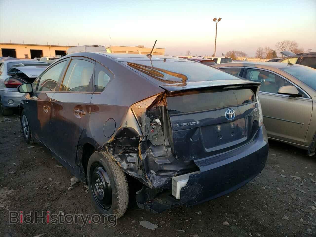2012 TOYOTA PRIUS - VIN: JTDKN3DU8C1553521 - Фото 3