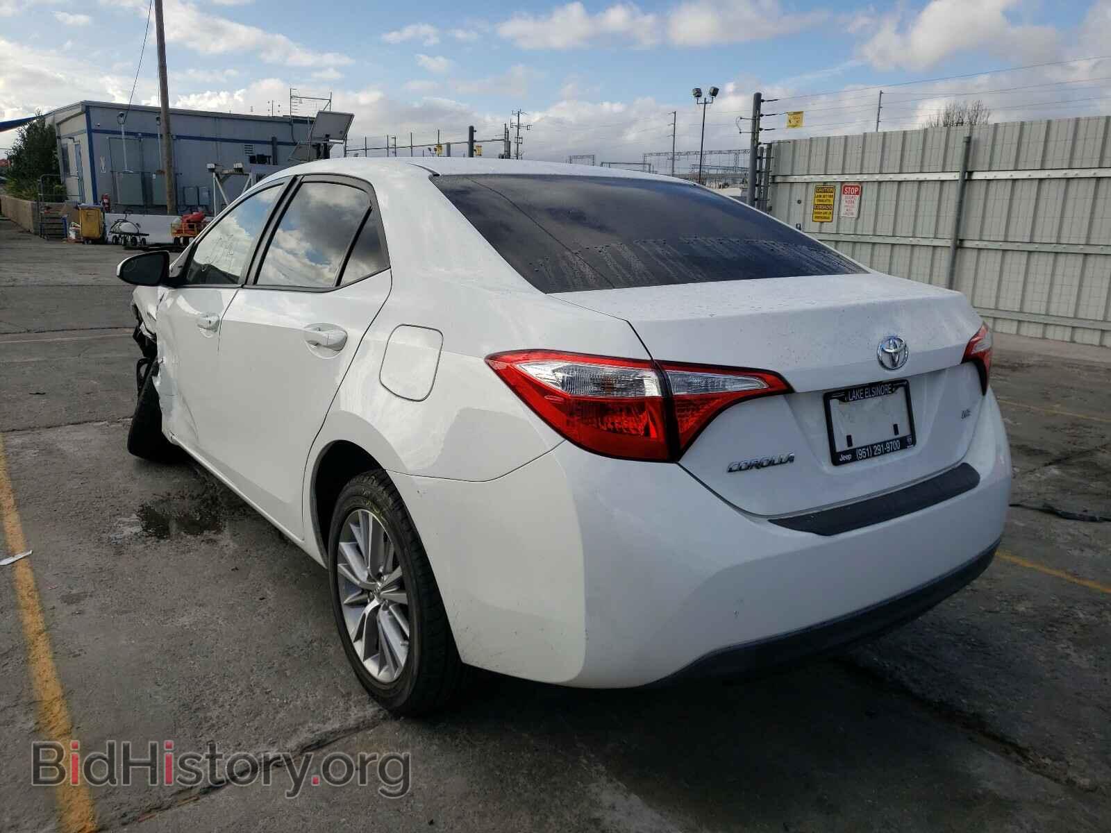 2014 TOYOTA COROLLA - VIN: 5YFBURHE6EP033101 - Фото 3