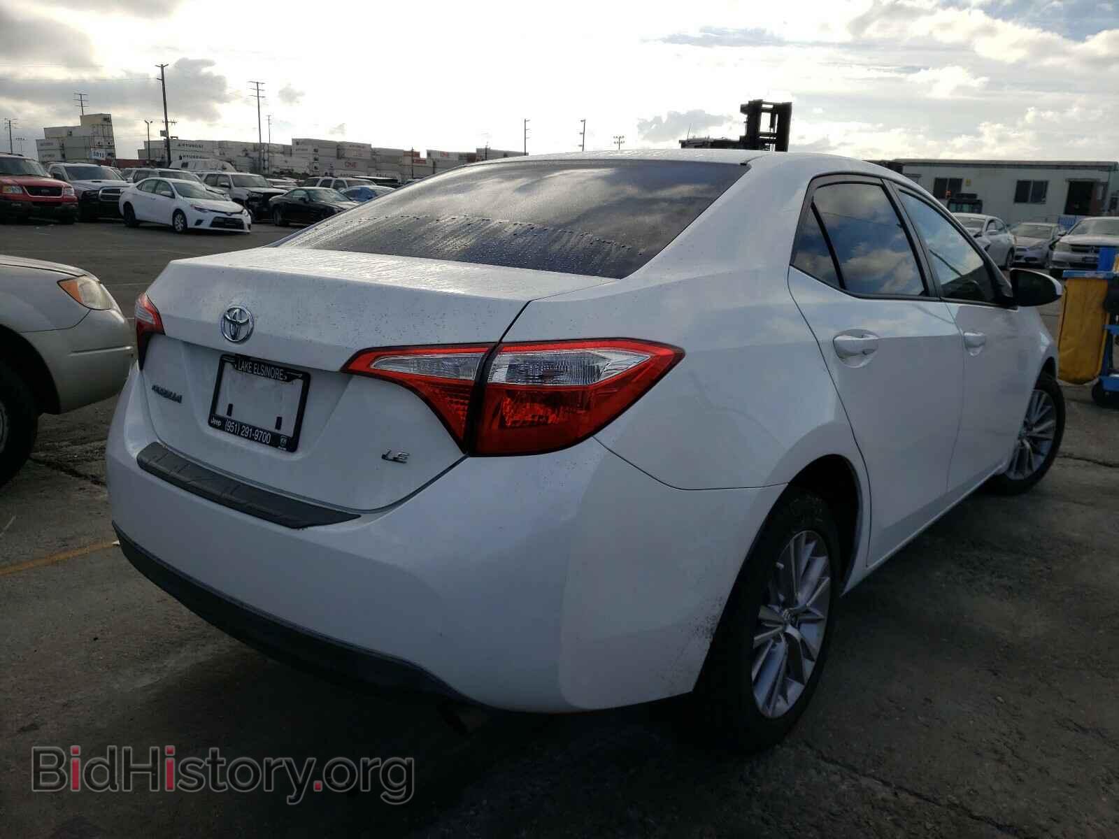 2014 TOYOTA COROLLA - VIN: 5YFBURHE6EP033101 - Фото 4