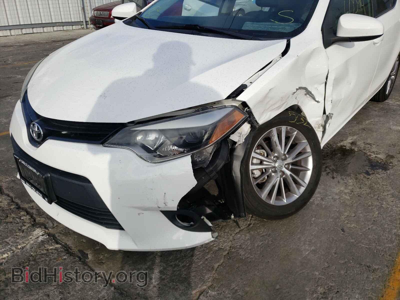 2014 TOYOTA COROLLA - VIN: 5YFBURHE6EP033101 - Фото 9