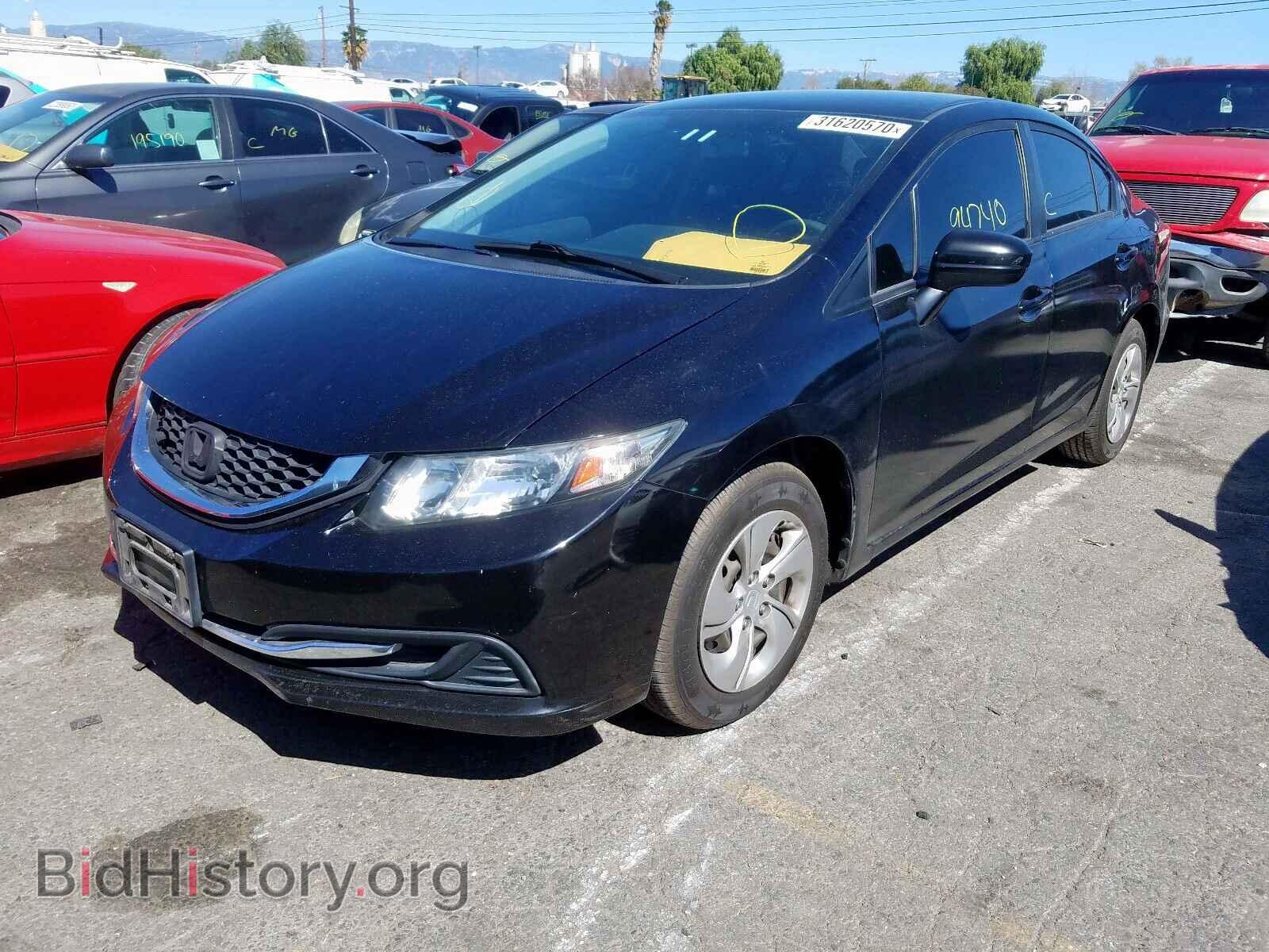 2014 HONDA CIVIC - VIN: 19XFB2F51EE273031 - Фото 2