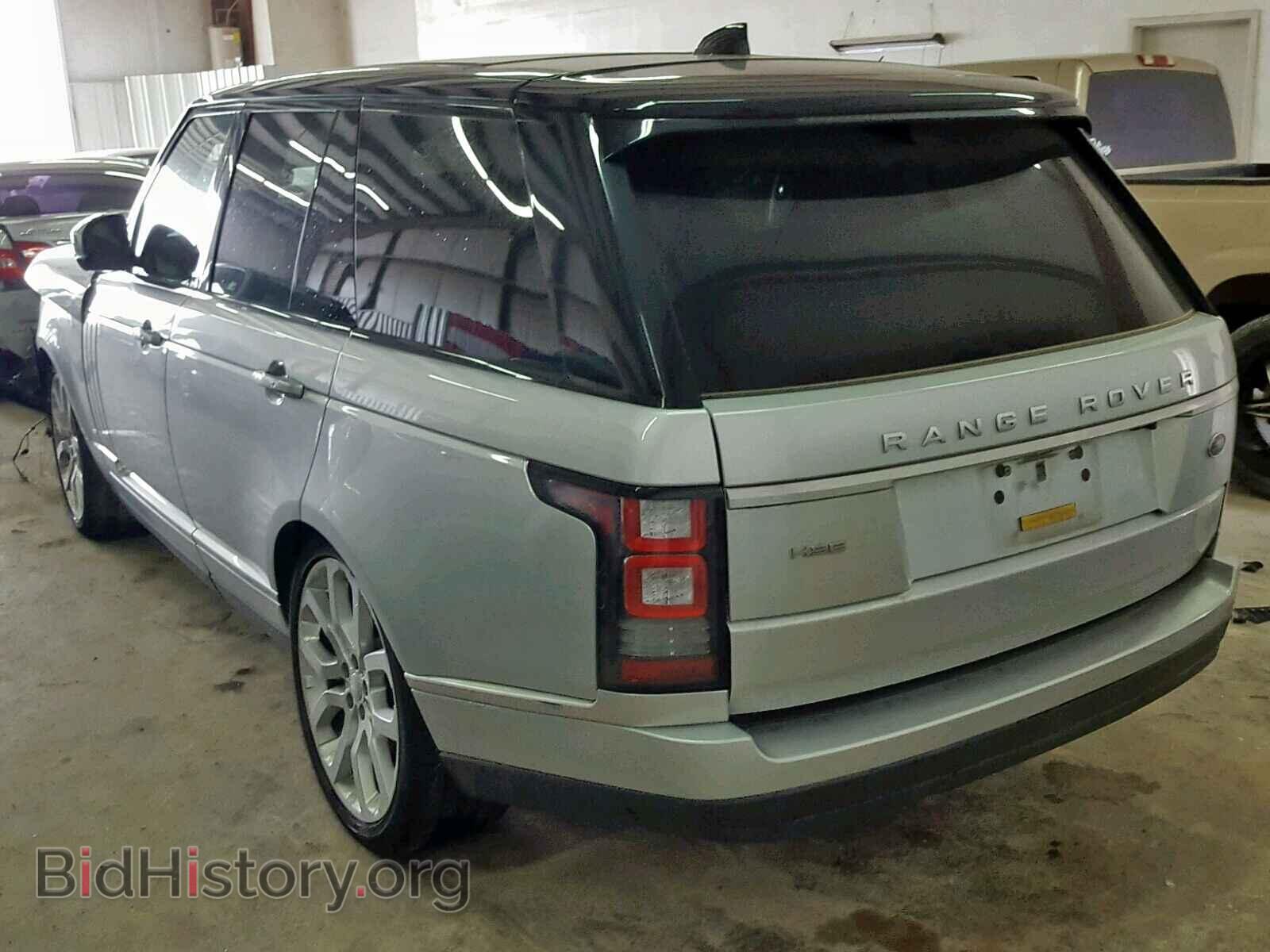 2017 LAND ROVER RANGE ROVE - VIN: SALGS2FVXHA370832 - Фото 3