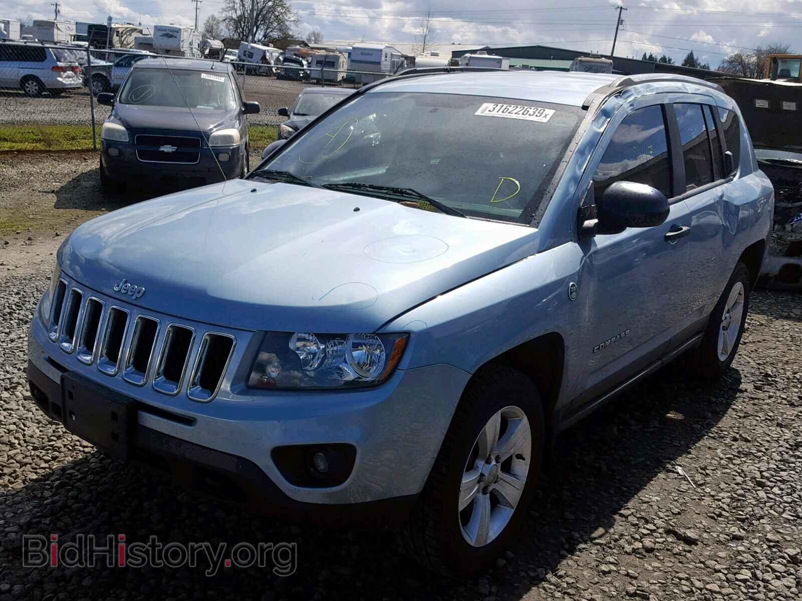 2014 JEEP COMPASS SP - VIN: 1C4NJDBB8ED537160 - Фото 2