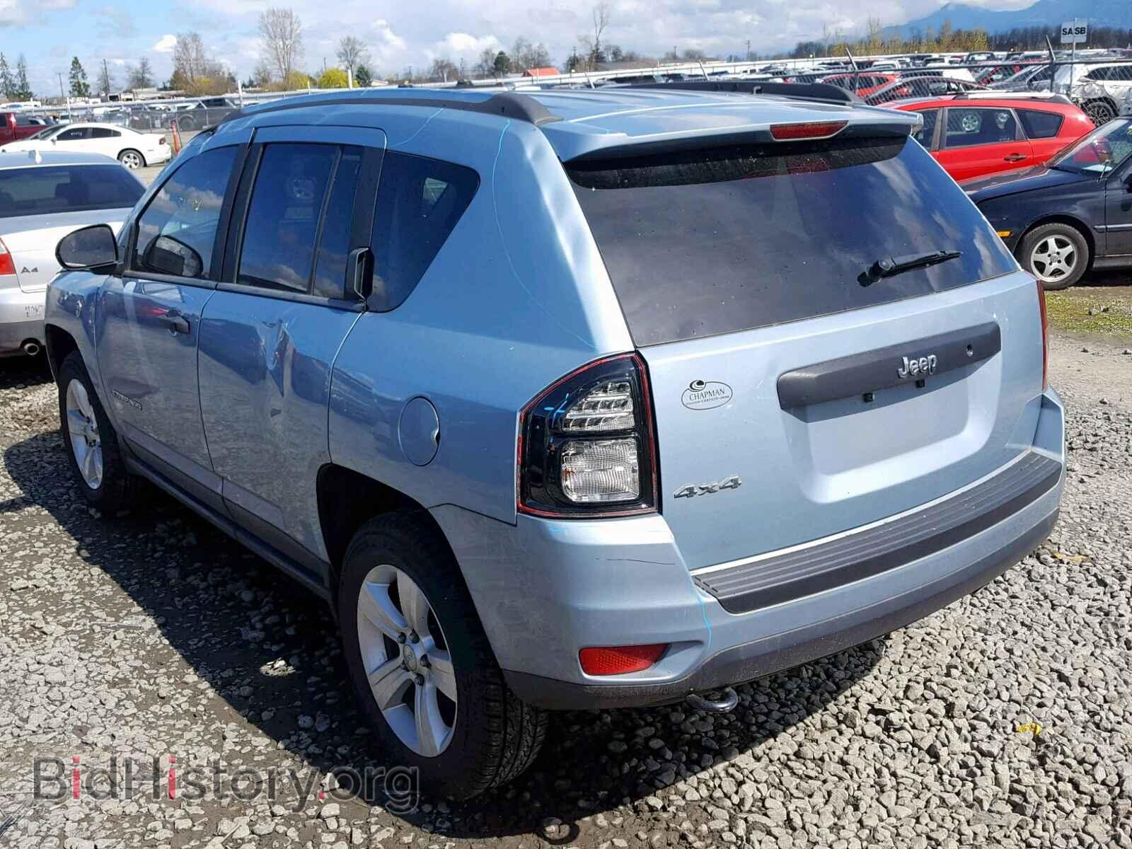 2014 JEEP COMPASS SP - VIN: 1C4NJDBB8ED537160 - Фото 3