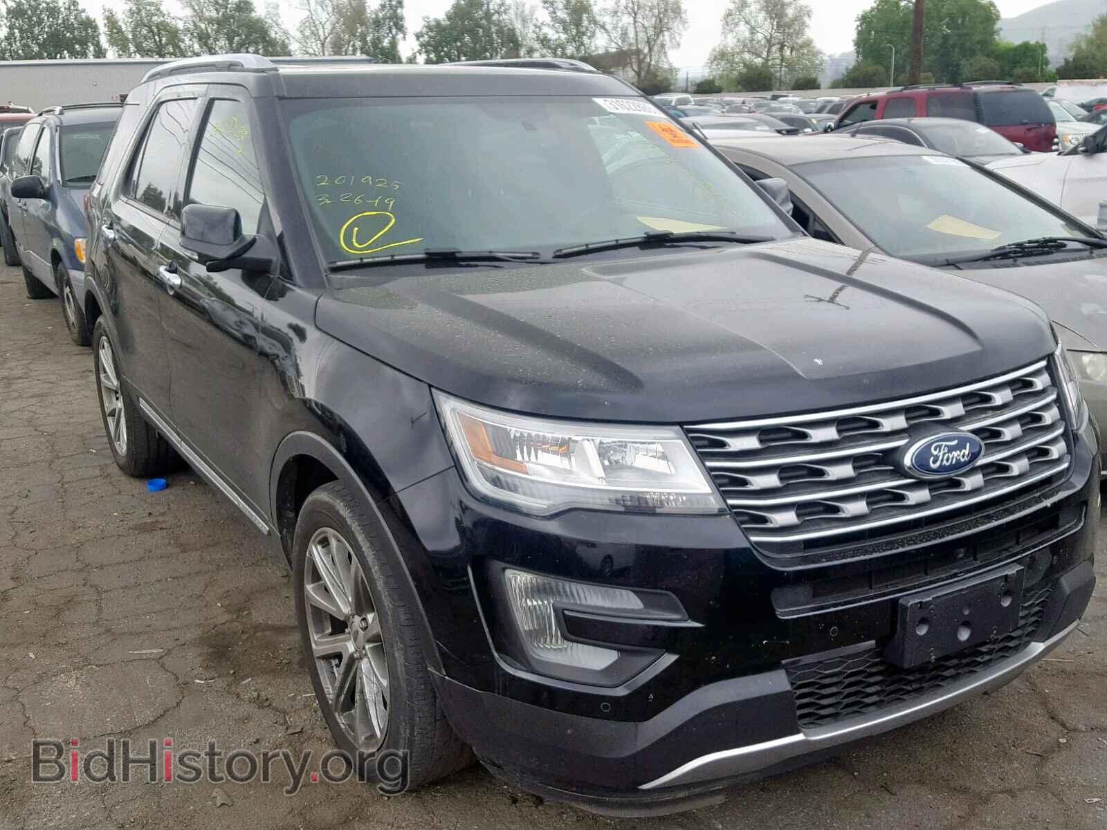 Фотография 1FM5K7FH2HGE41942 - FORD EXPLORER L 2017