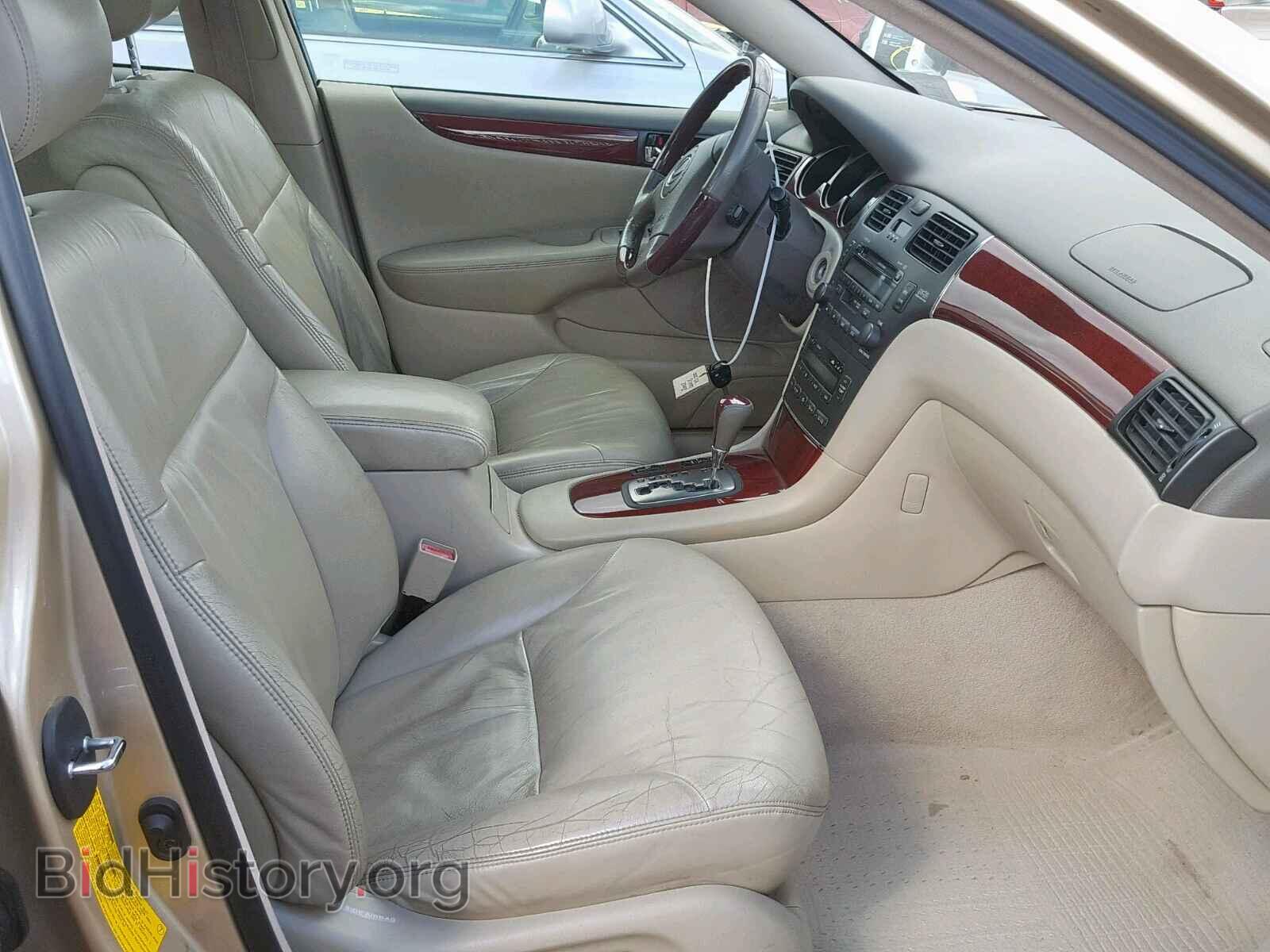 2002 LEXUS ES300 - VIN: JTHBF30G325016932 - Фото 5