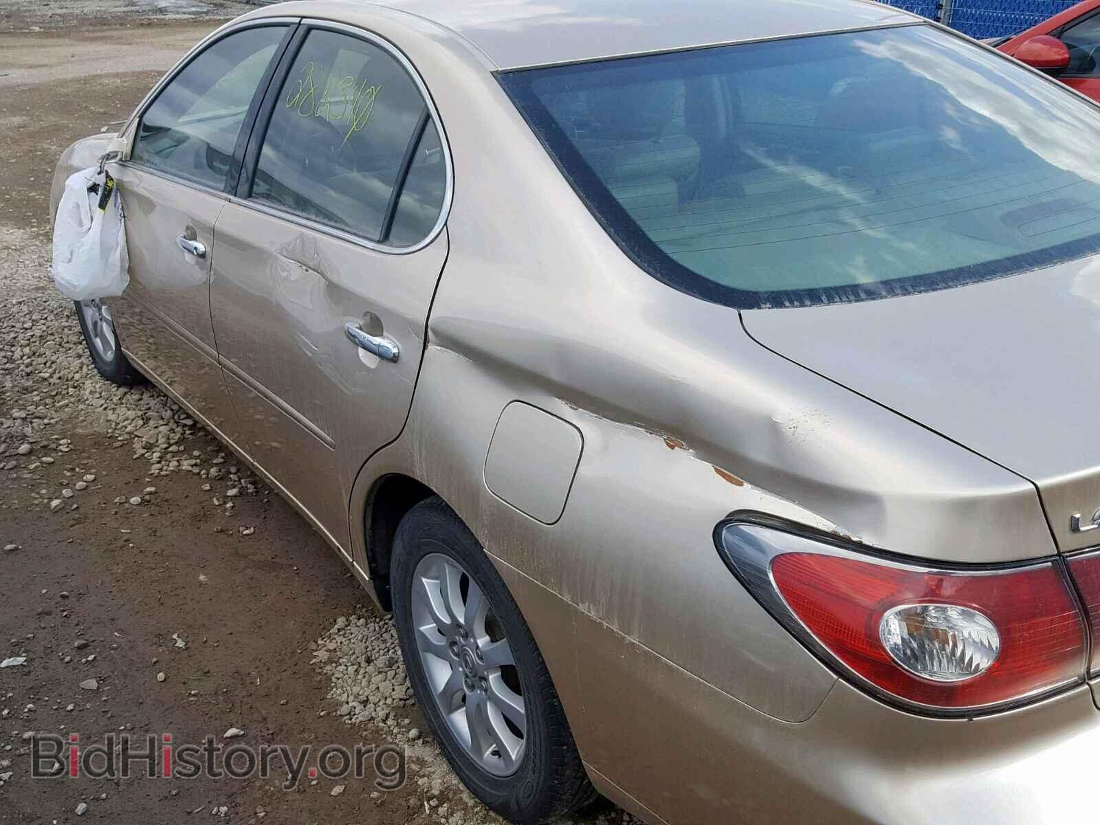 2002 LEXUS ES300 - VIN: JTHBF30G325016932 - Фото 9