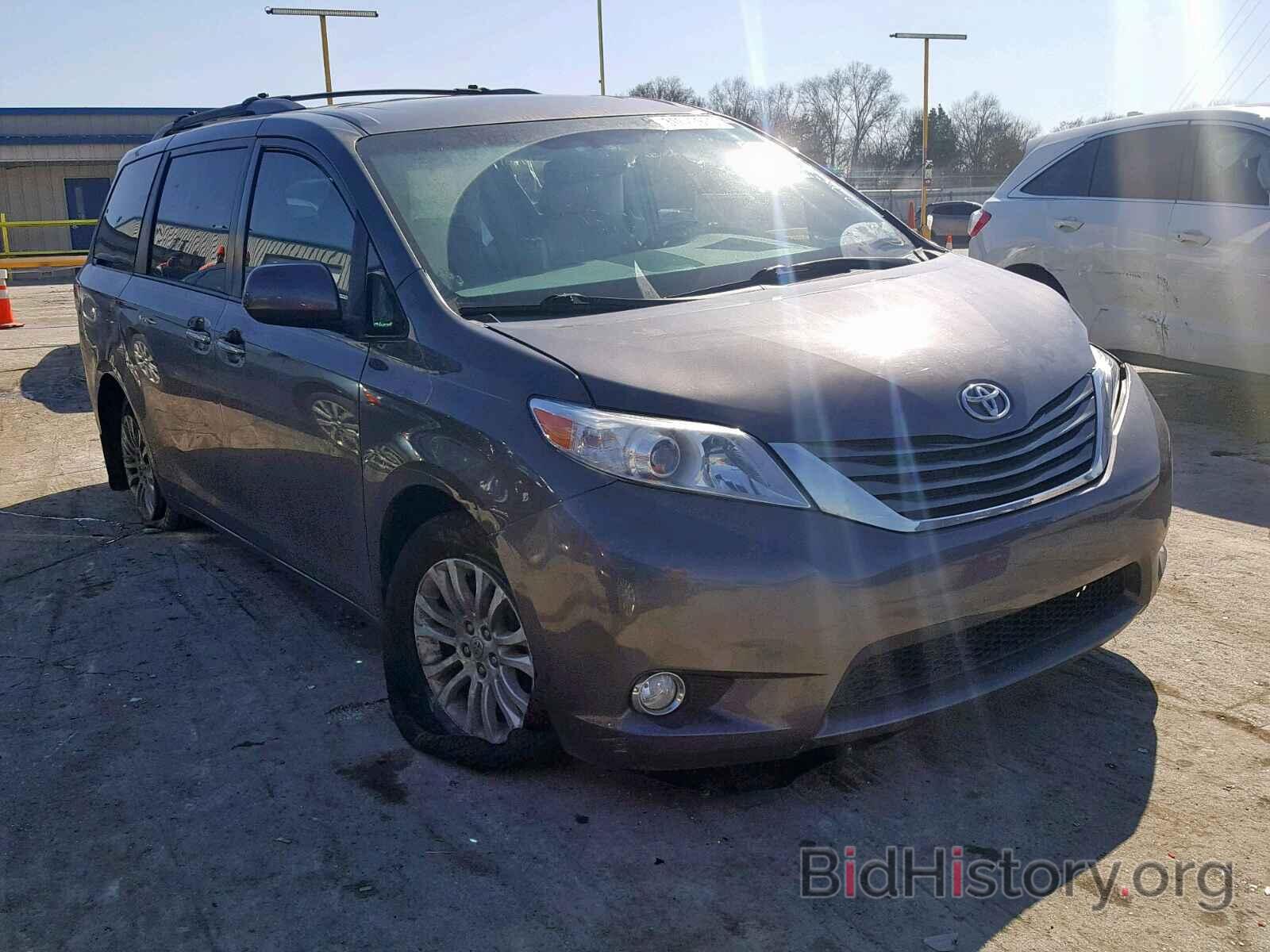 Фотография 5TDYK3DC7CS237931 - TOYOTA SIENNA XLE 2012