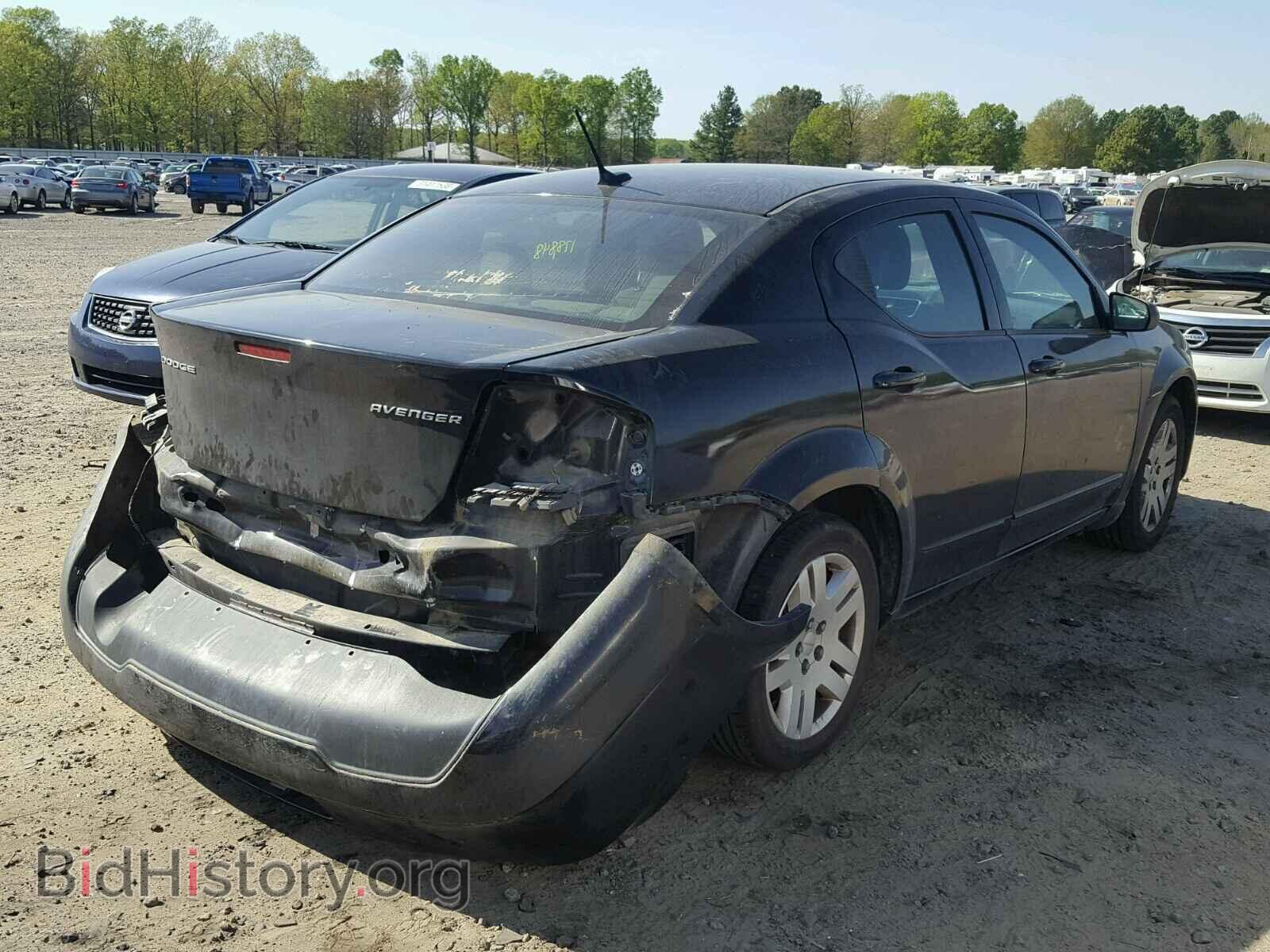 2011 DODGE AVENGER - VIN: 1B3BD4FB6BN545141 - Фото 4