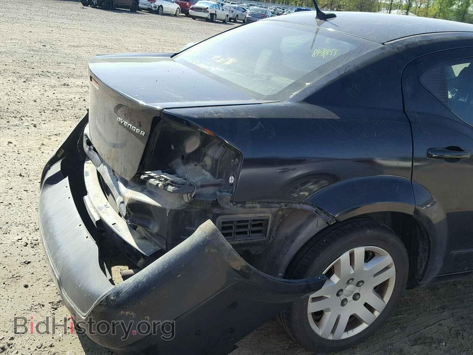 2011 DODGE AVENGER - VIN: 1B3BD4FB6BN545141 - Фото 9