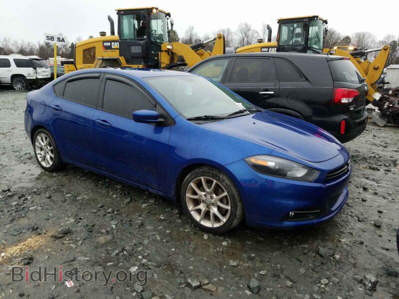 2013 Dodge DART Dart SXT (VIN 1C3CDFBA2DD304394) — photo 1 of 10, Copart, damage: rear end