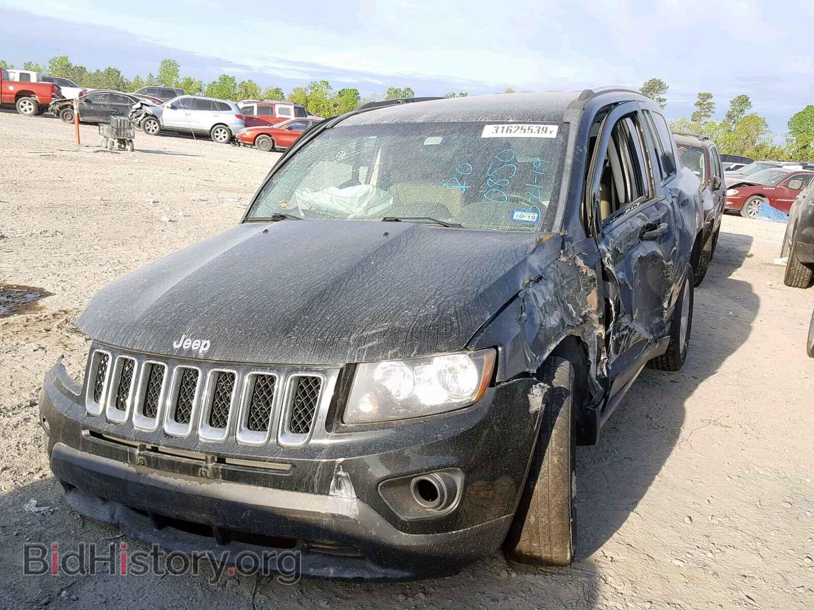 2014 JEEP COMPASS SP - VIN: 1C4NJCBB9ED647385 - Фото 2