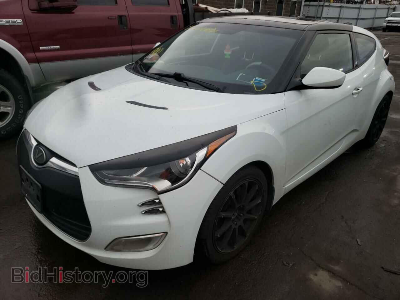 2012 HYUNDAI VELOSTER - VIN: KMHTC6AD4CU074832 - Фото 2