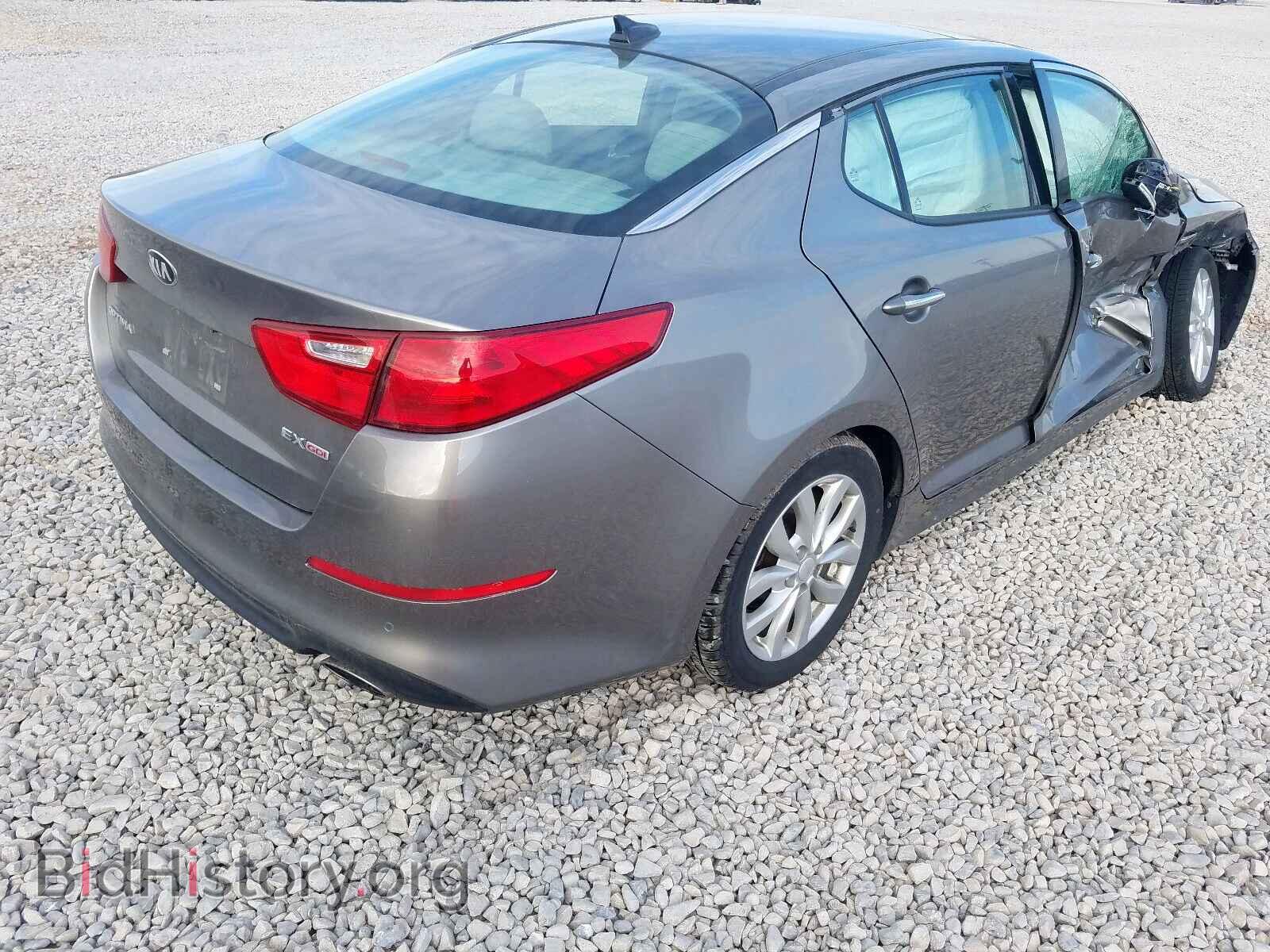 2015 KIA OPTIMA - VIN: 5XXGN4A79FG455018 - Photo 4