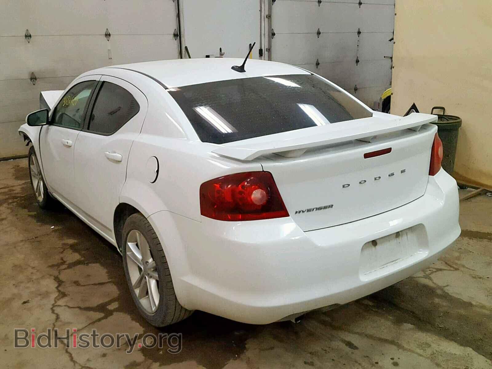 2011 DODGE AVENGER - VIN: 1B3BD1FG1BN548989 - Фото 3