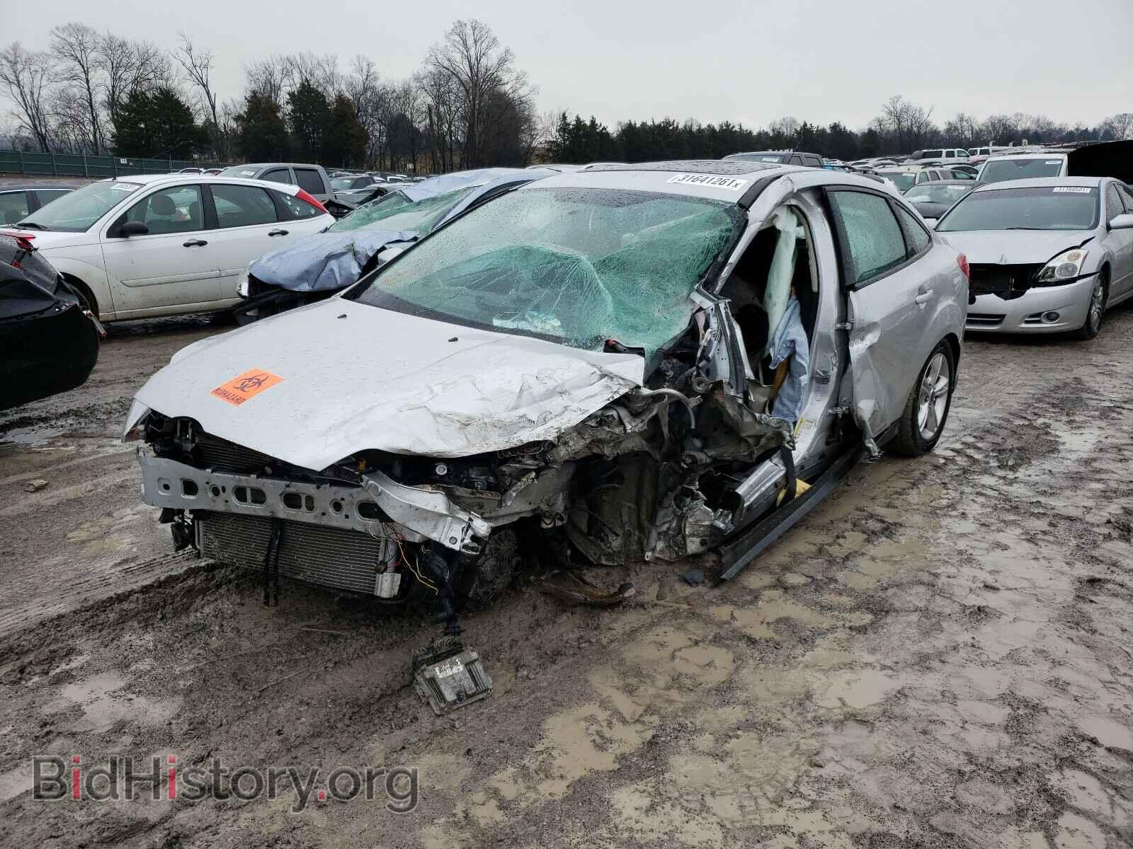 2014 FORD FOCUS - VIN: 1FADP3F24EL332042 - Фото 2
