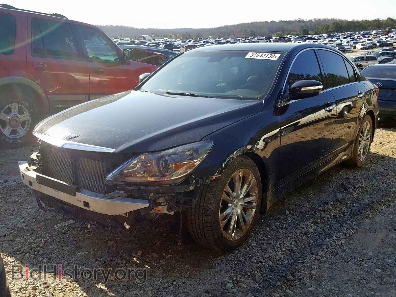 2012 HYUNDAI GENESIS - VIN: KMHGC4DD0CU192734 - Фото 2