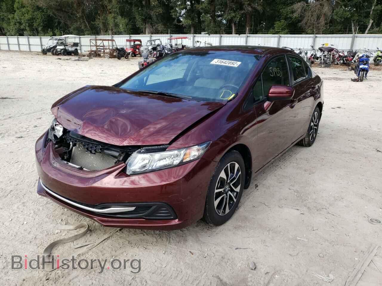 2014 HONDA CIVIC - VIN: 19XFB2F86EE077838 - Фото 2