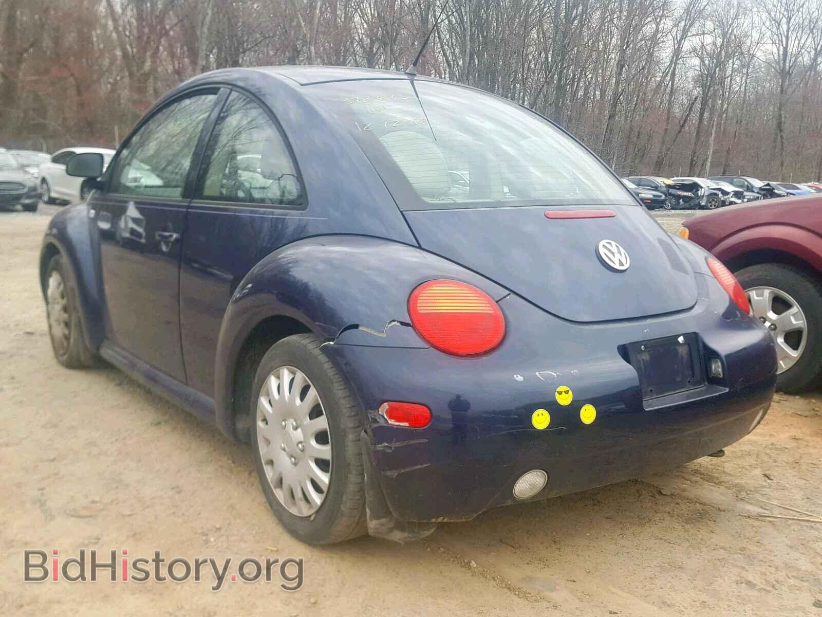 2000 VOLKSWAGEN BEETLE - VIN: 3VWBC21C4YM431838 - Фото 3
