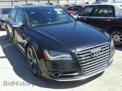 2014 Audi S8 S8 Quattro, gray — VIN WAUD2AFD6EN011152, Copart