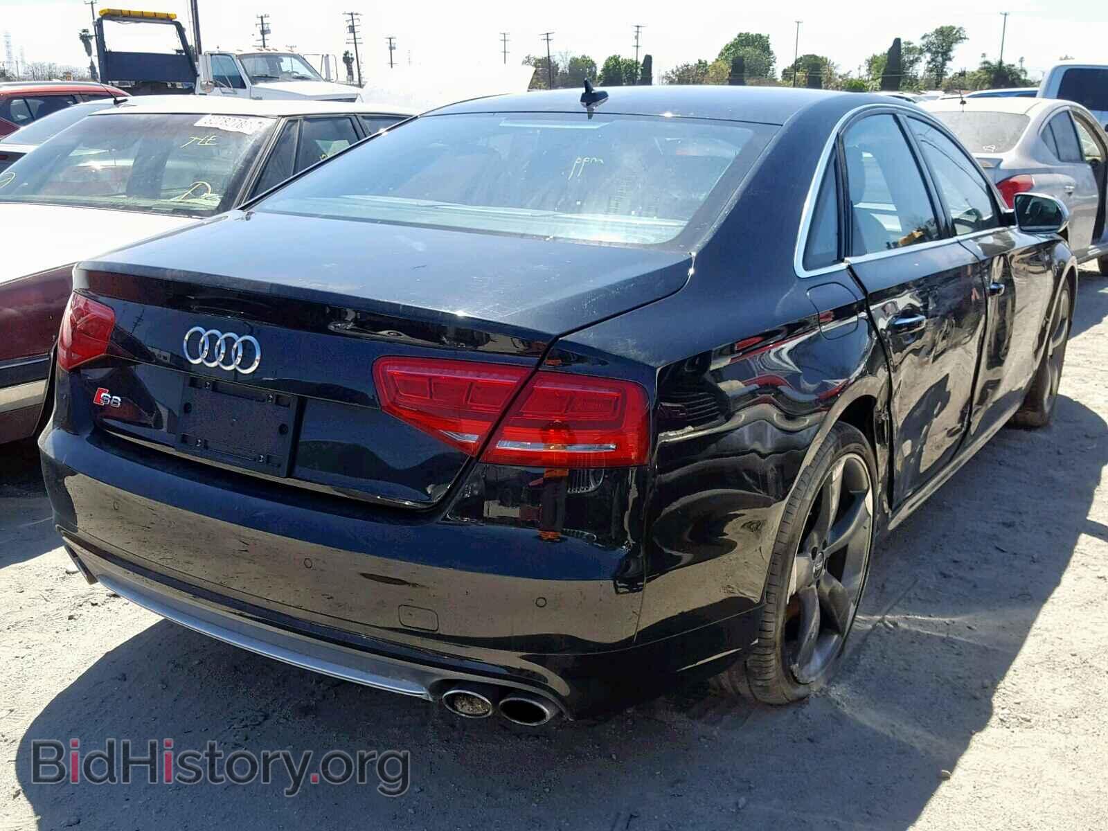 2014 AUDI S8 - VIN: WAUD2AFD6EN011152 - Фото 4
