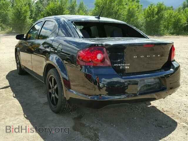 2013 DODGE AVENGER - VIN: 1C3CDZAB0DN529855 - Фото 3