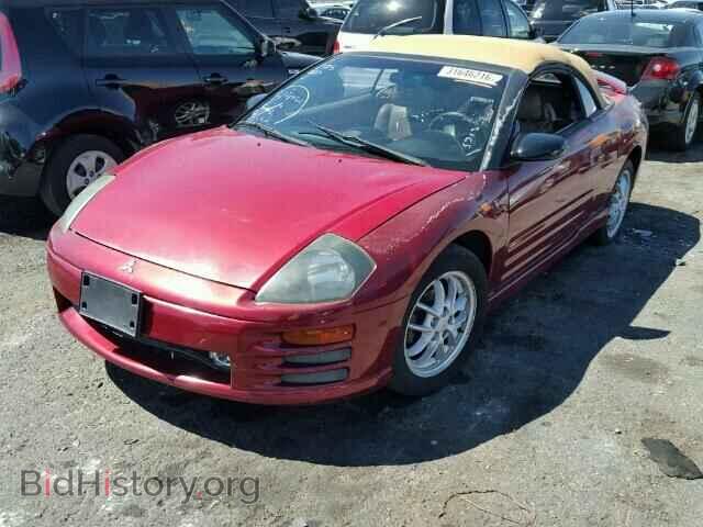 2002 MITSUBISHI ECLIPSE - VIN: 4A3AE85H02E051505 - Фото 2