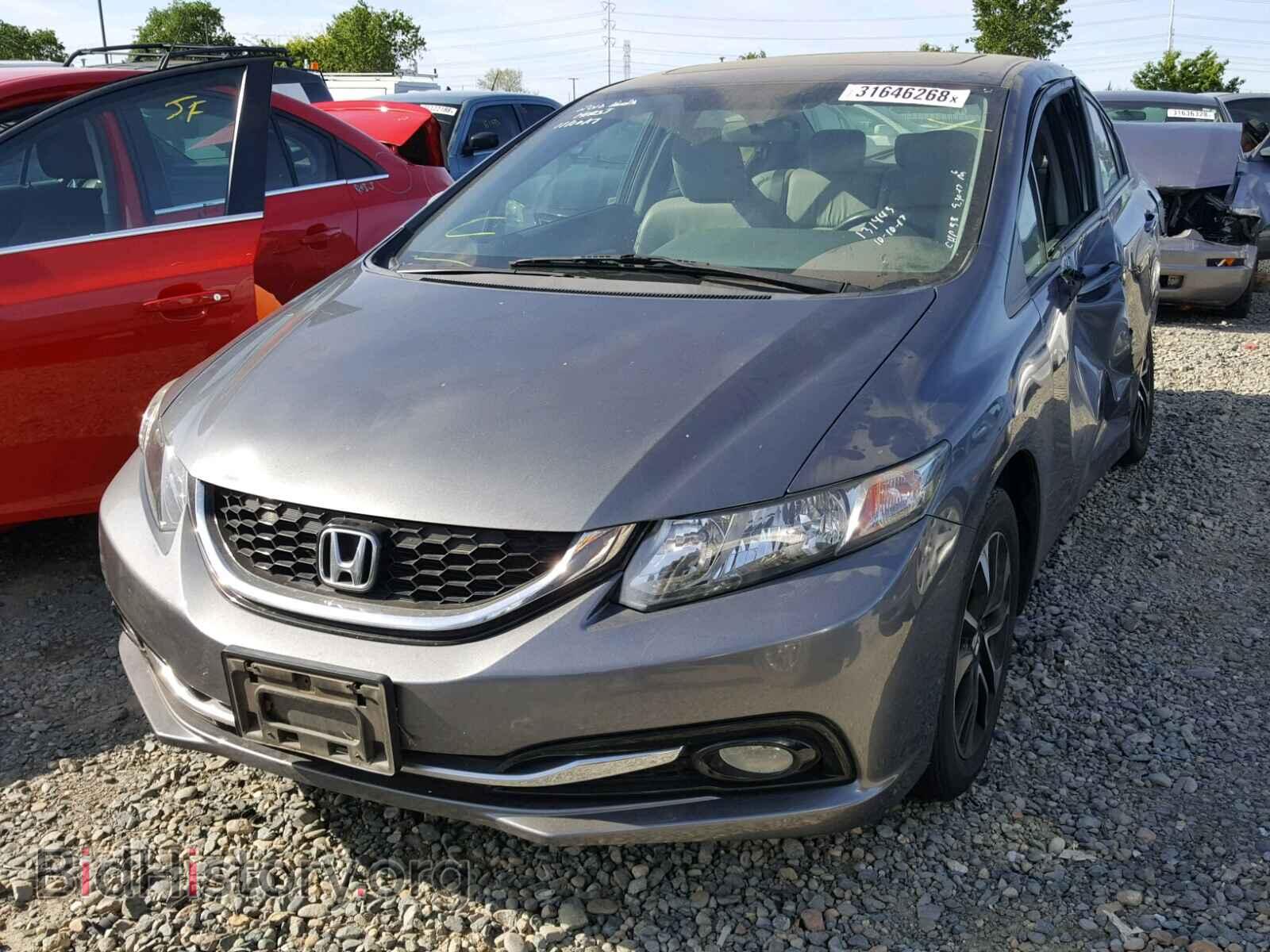 2013 HONDA CIVIC - VIN: 19XFB2F93DE209512 - Фото 2