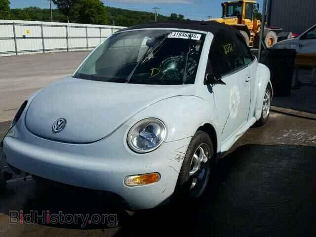 2004 VOLKSWAGEN BEETLE - VIN: 3VWCM21Y64M303477 - Фото 2