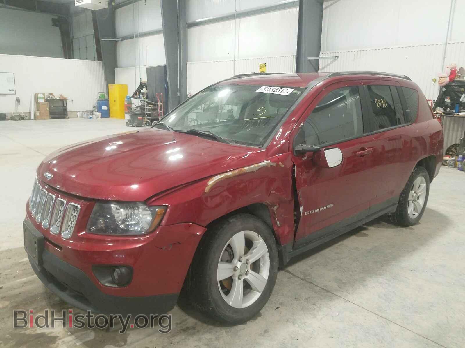 2014 JEEP COMPASS - VIN: 1C4NJDEBXED884789 - Фото 2