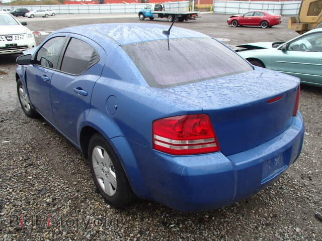 2008 DODGE AVENGER - VIN: 1B3LC46K38N106124 - Фото 3