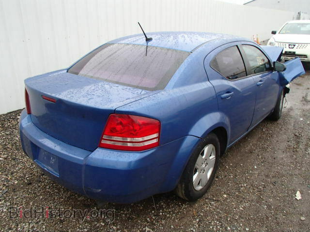 2008 DODGE AVENGER - VIN: 1B3LC46K38N106124 - Фото 4