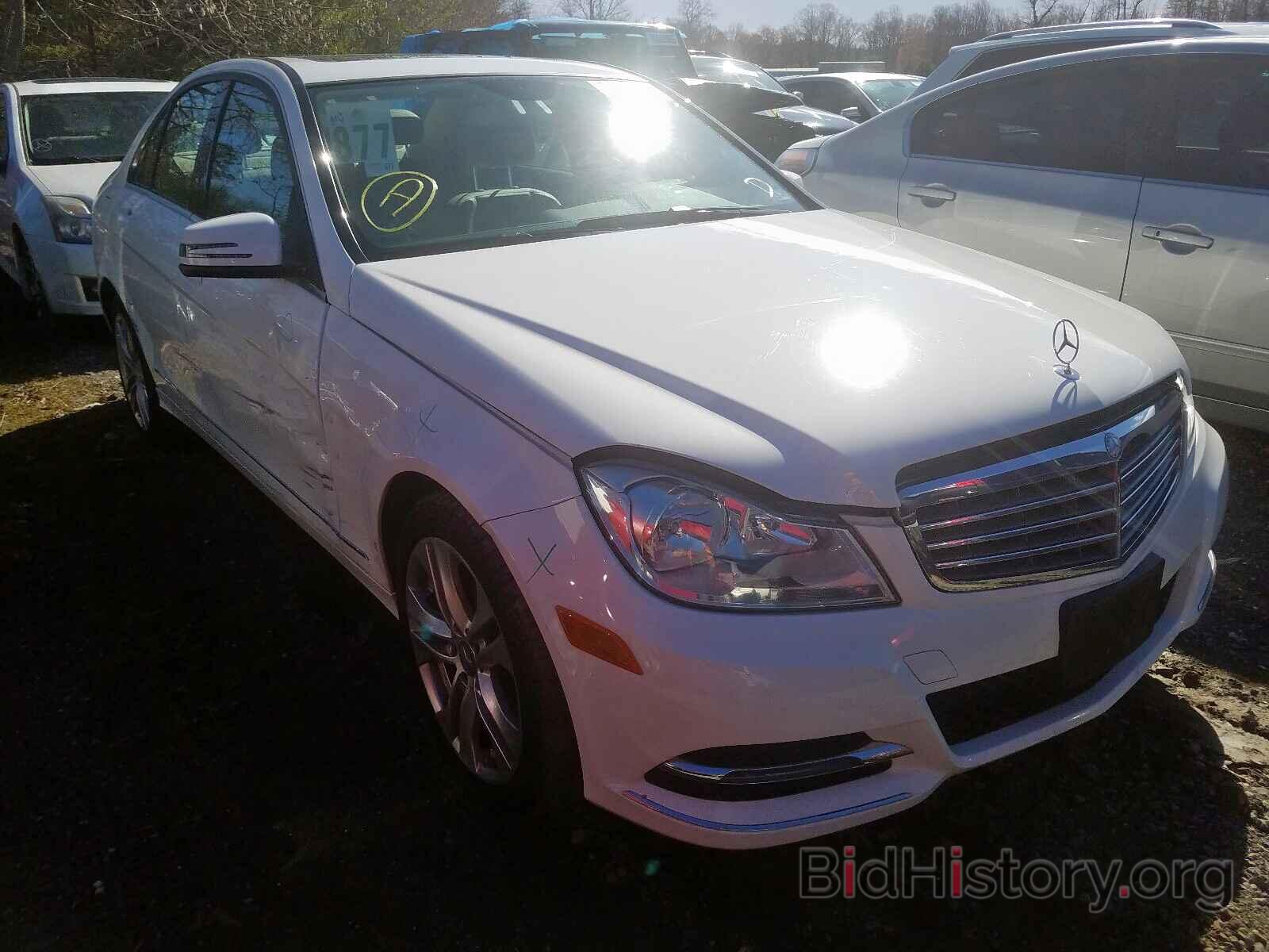 Photo WDDGF8ABXDR300325 - MERCEDES-BENZ C CLASS 2013