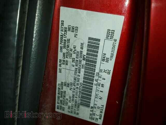 2000 FORD ECONOLINE - VIN: 1FMRE11L9YHB37745 - Photo 10