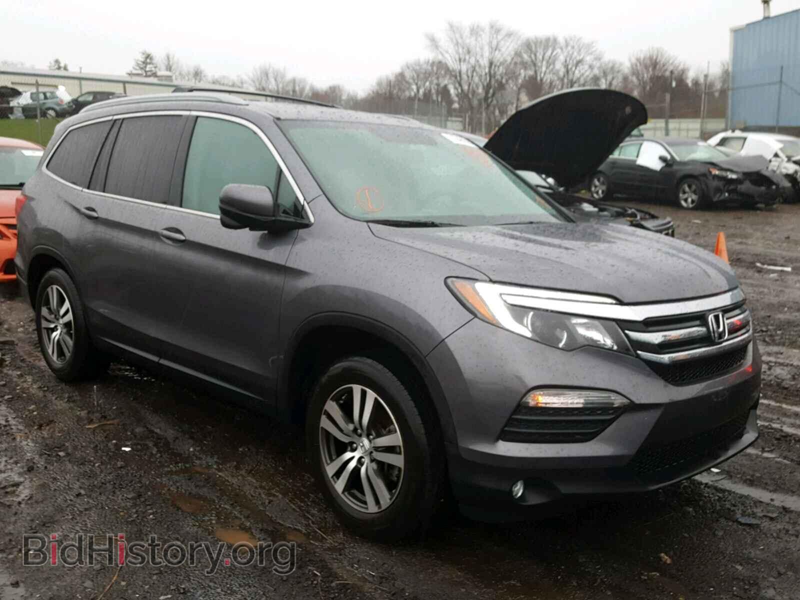 Фотография 5FNYF6H50GB087933 - HONDA PILOT 2016