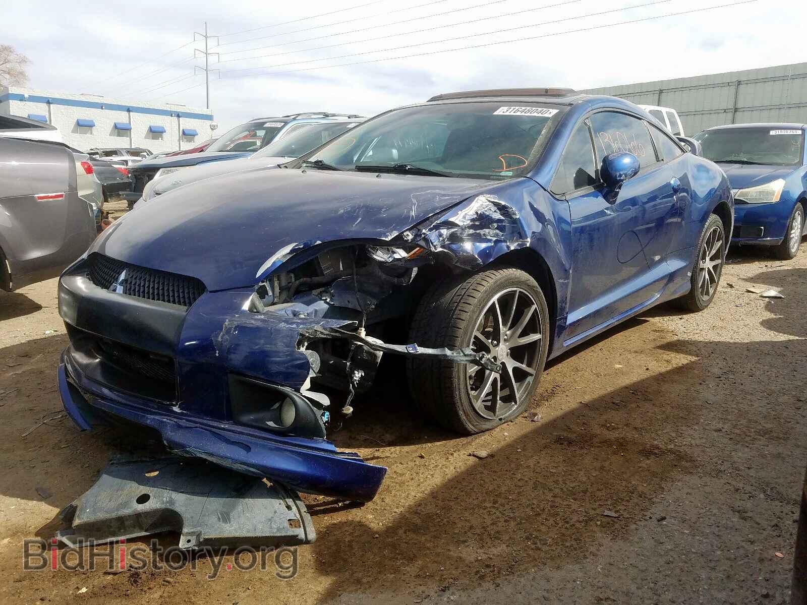 2009 MITSUBISHI ECLIPSE - VIN: 4A3AK34T39E015951 - Фото 2