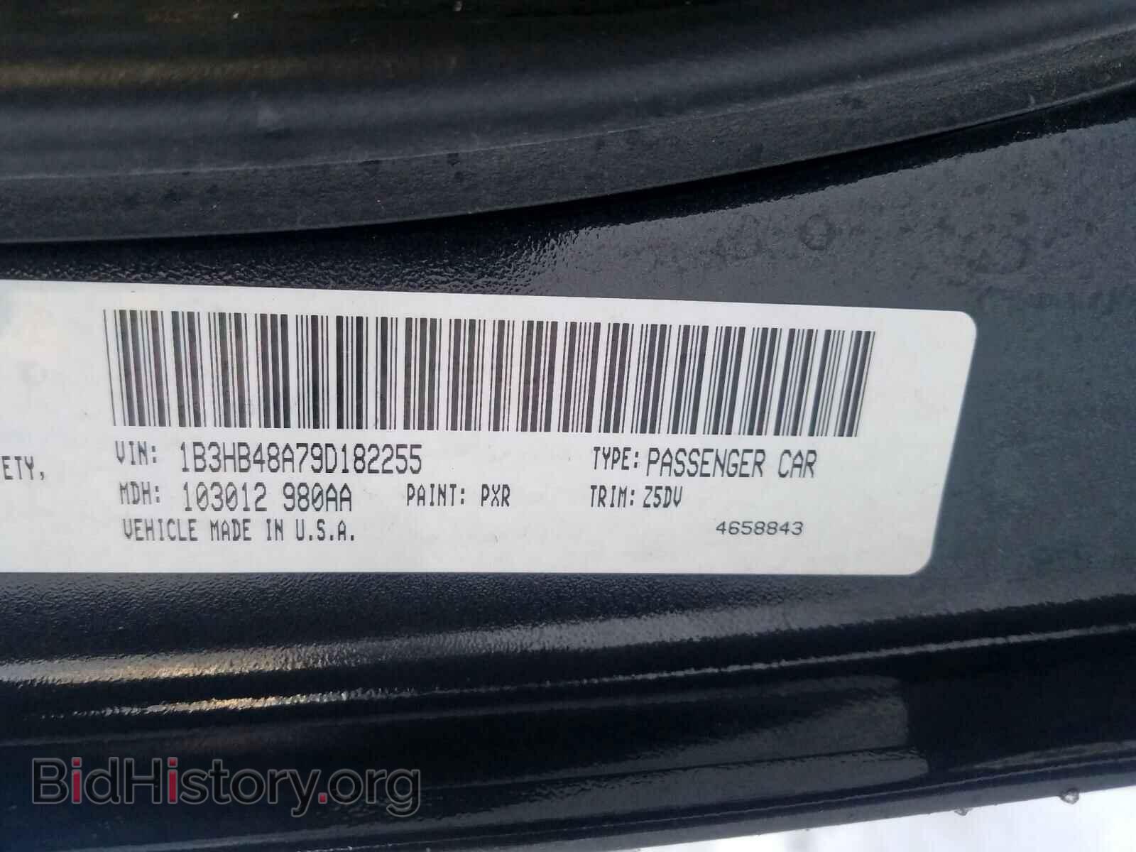 2009 DODGE CALIBER - VIN: 1B3HB48A79D182255 - Photo 10