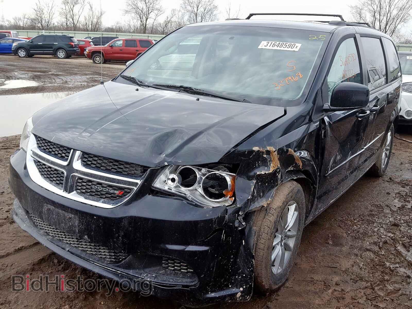 2014 DODGE CARAVAN - VIN: 2C4RDGCG9ER322968 - Фото 2