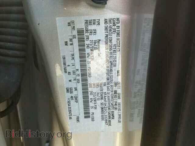 2012 FORD FOCUS - VIN: 1FAHP3K23CL222667 - Фото 10