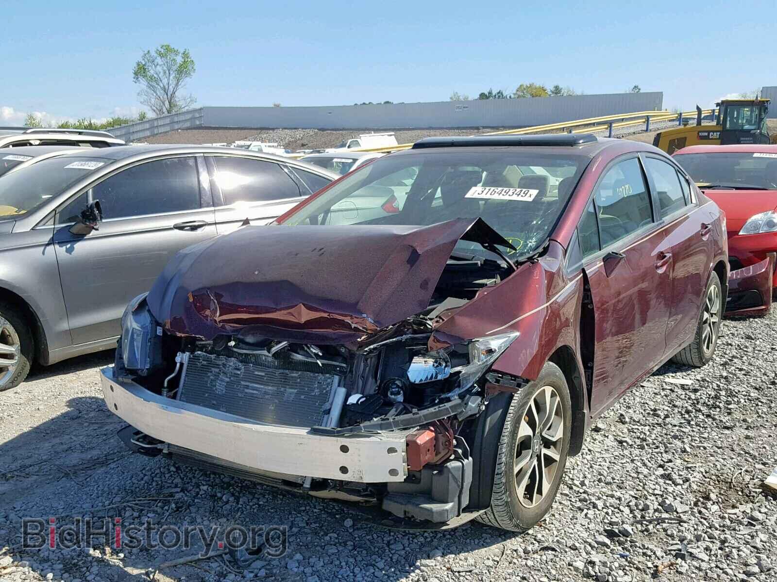 2013 HONDA CIVIC - VIN: 19XFB2F80DE092267 - Фото 2