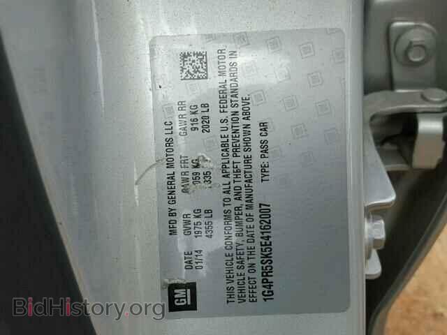 2014 BUICK VERANO - VIN: 1G4PR5SK5E4162007 - Фото 10