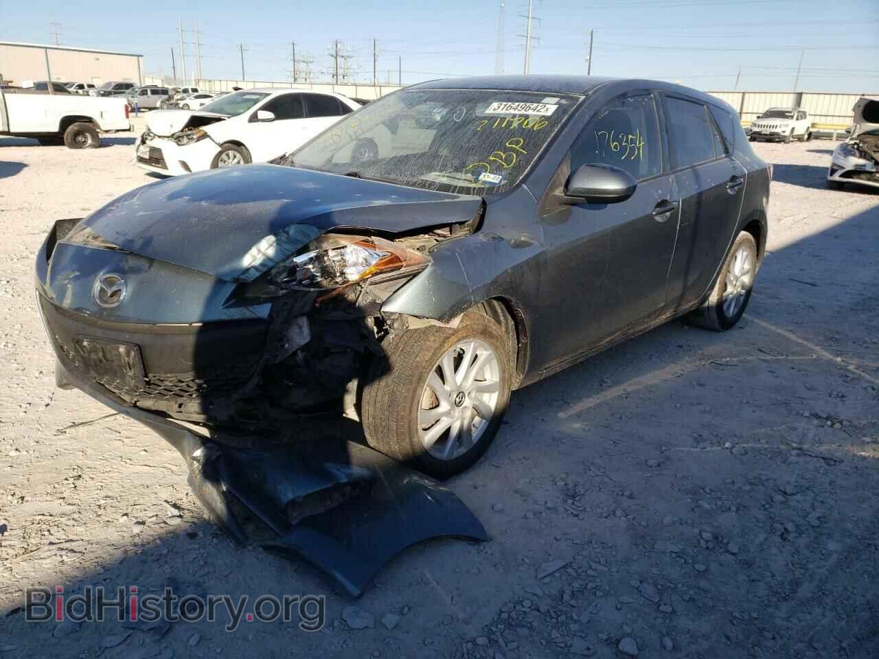 2013 MAZDA 3 - VIN: JM1BL1L71D1711706 - Фото 2