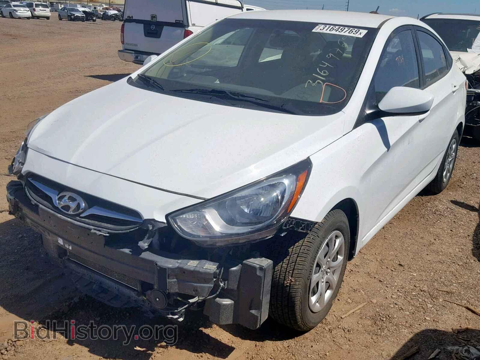 2014 HYUNDAI ACCENT - VIN: KMHCT4AE1EU758060 - Фото 2
